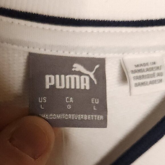 Puma New White Sleeveless Activewear Dress Large - Picture 4 of 7